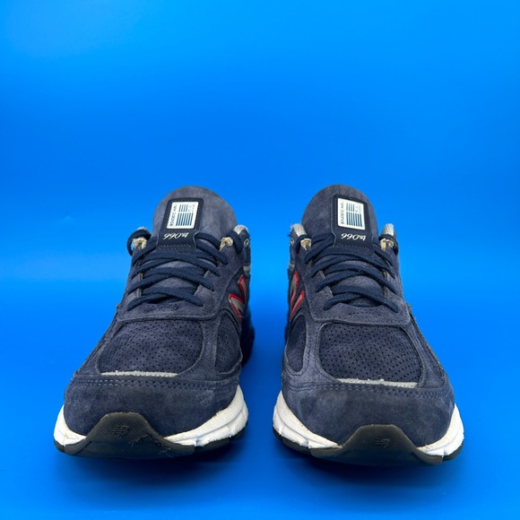 New Balance 990v4 Made in USA ‘Navy Red’ - Picture 6 of 16